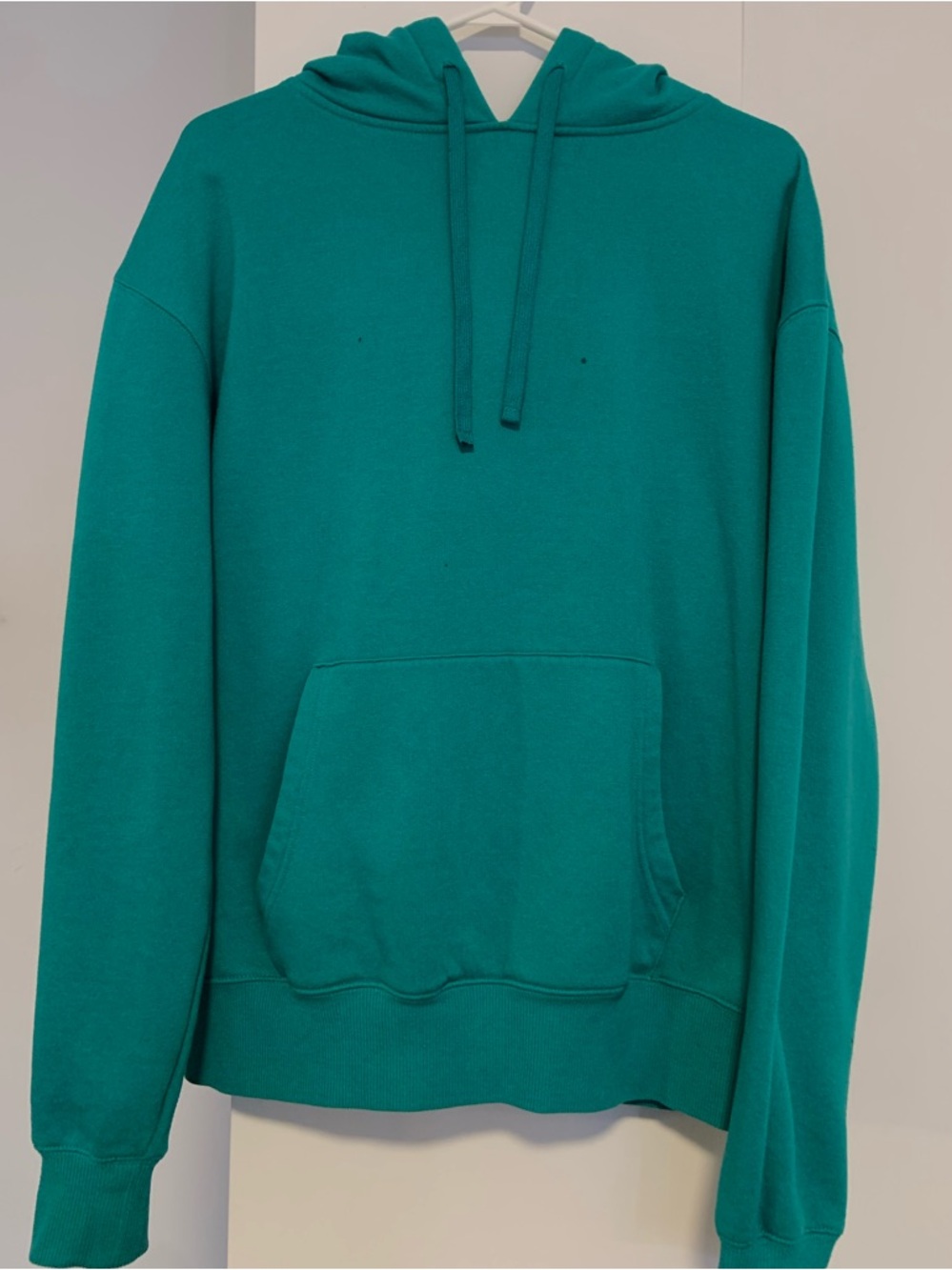 Classic Teal Hooded Sweatshirt - unisex